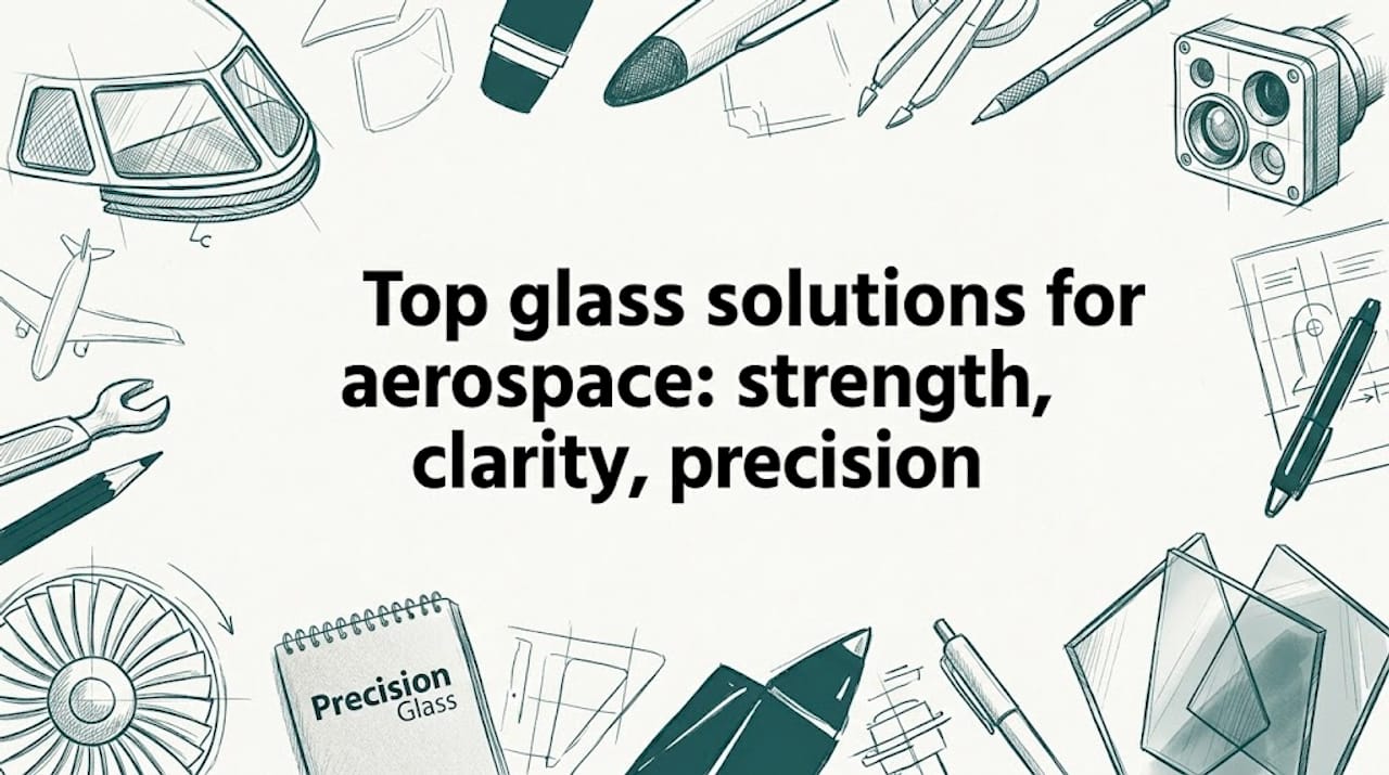 Top glass solutions for aerospace: strength, clarity, precision