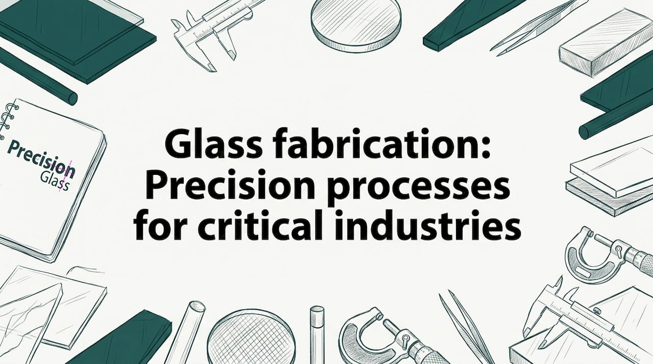 Glass fabrication: Precision processes for critical industries
