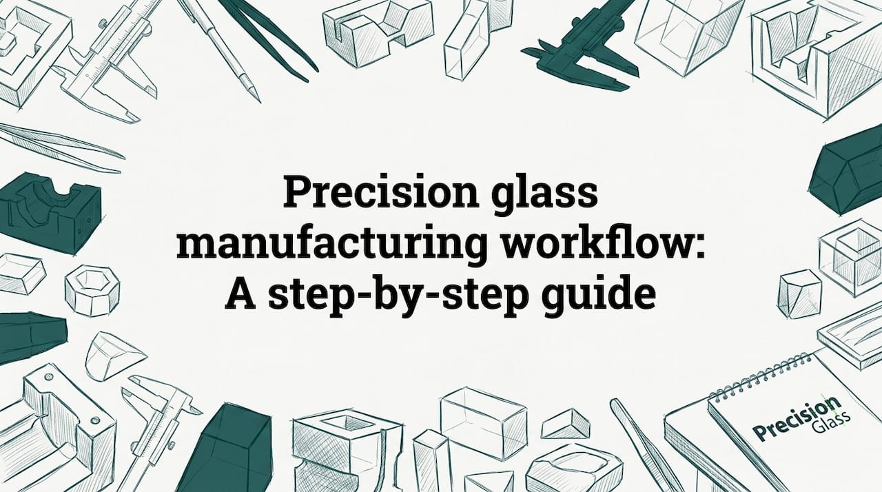 Precision glass manufacturing workflow: A step-by-step guide
