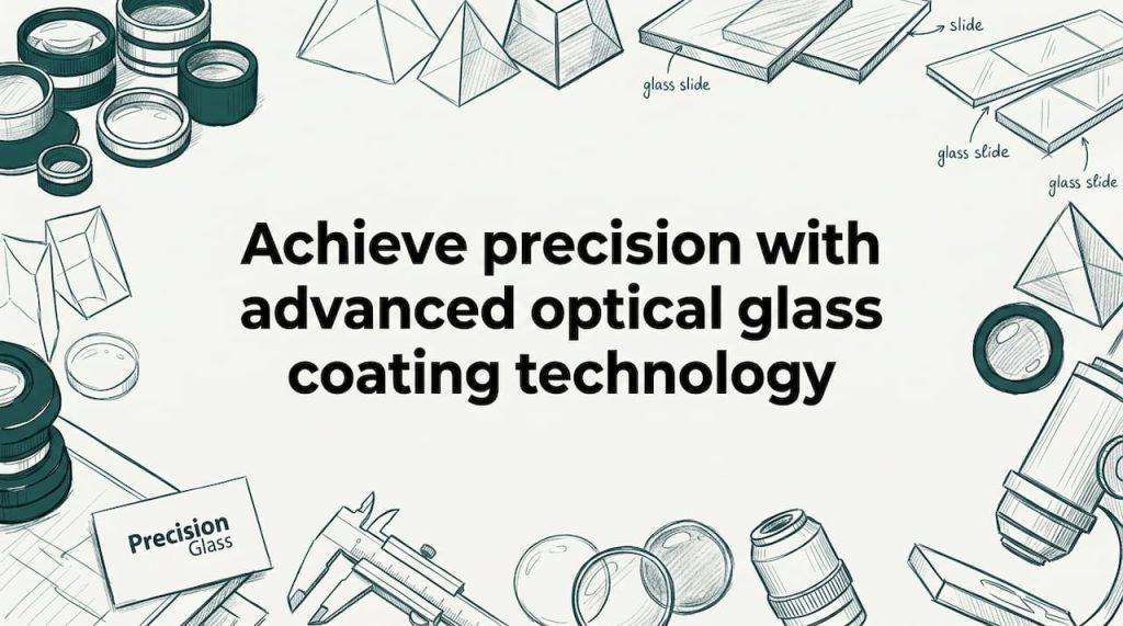 Achieve precision with advanced optical glass coating technology ...