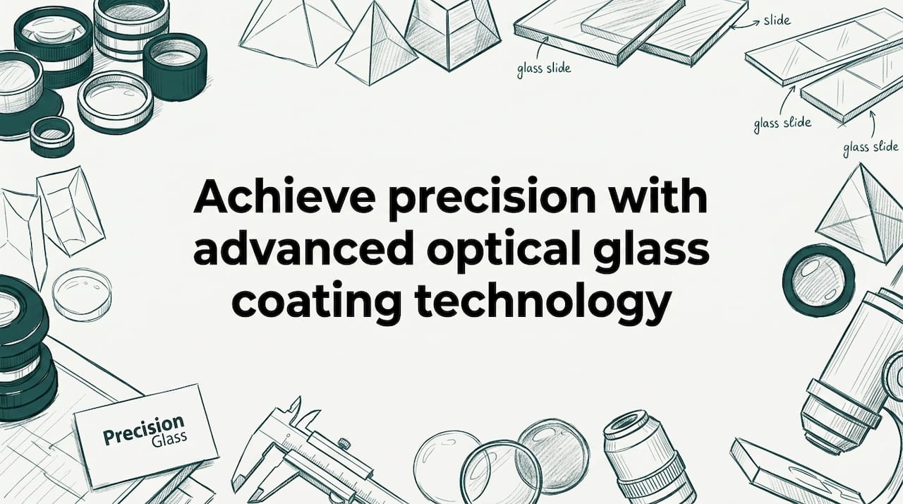 Achieve precision with advanced optical glass coating technology