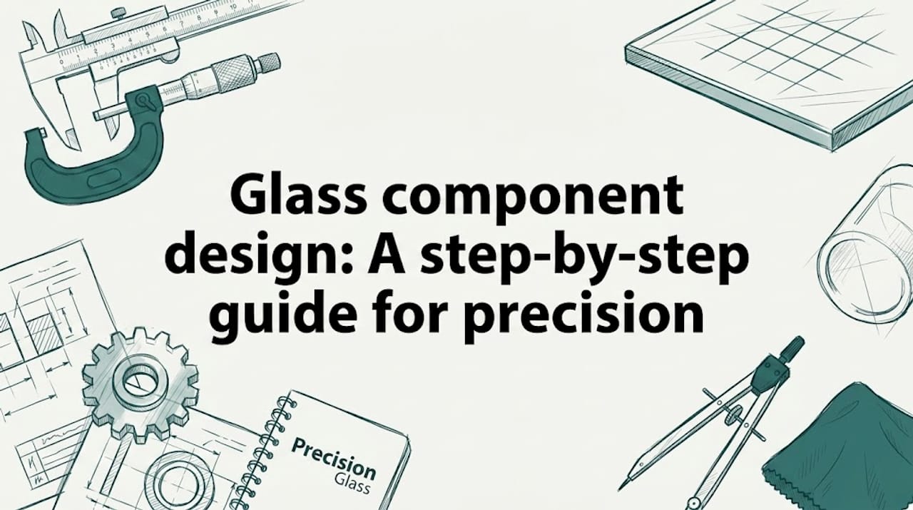Glass component design: A step-by-step guide for precision