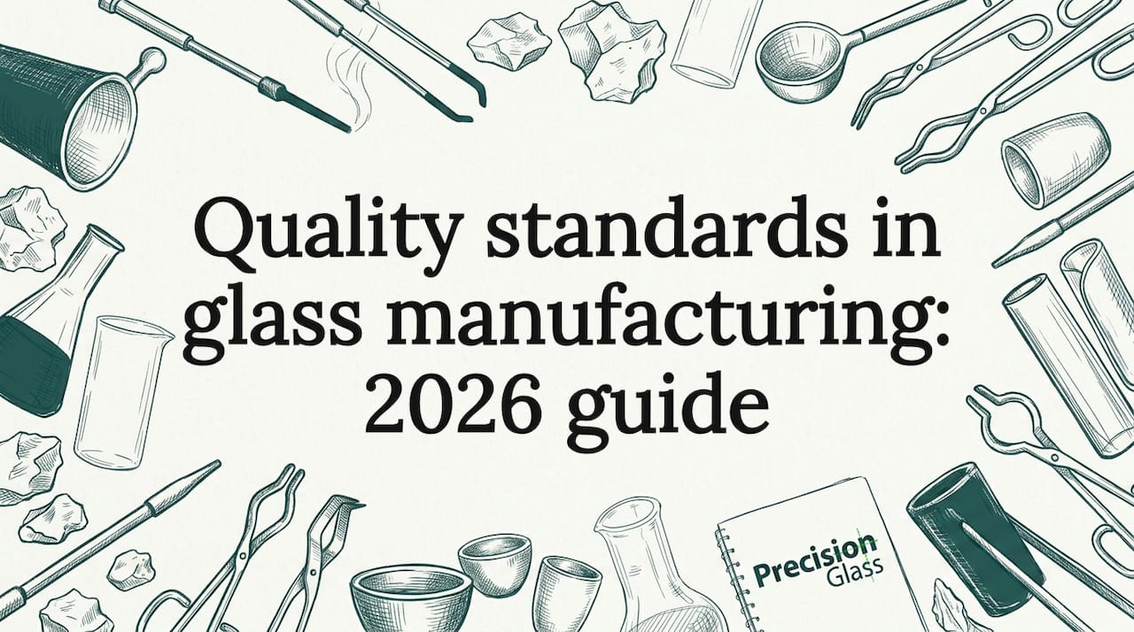 Quality standards in glass manufacturing: 2026 guide