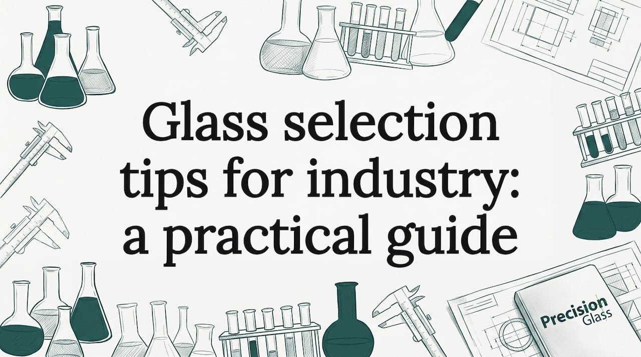 Glass selection tips for industry: a practical guide