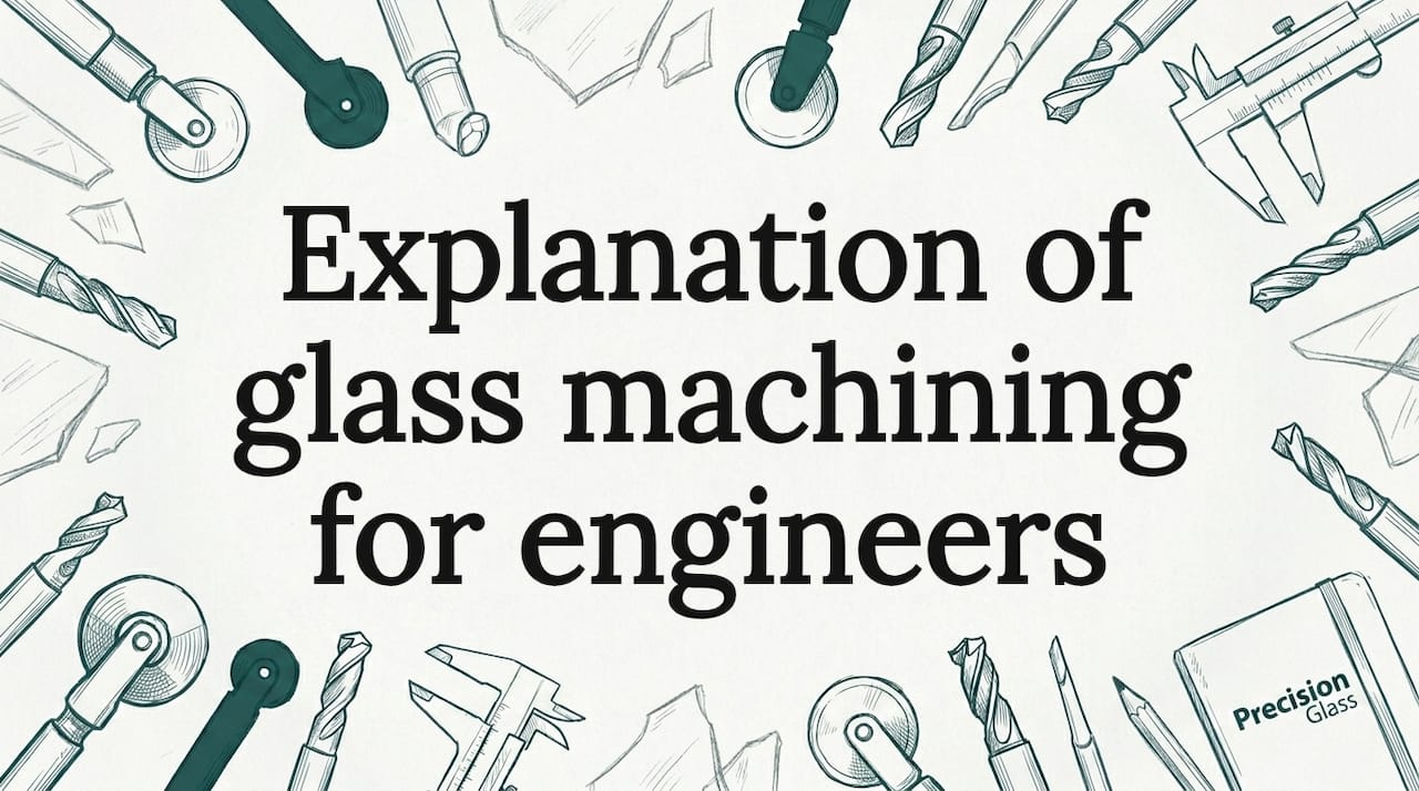 Explanation of glass machining for engineers