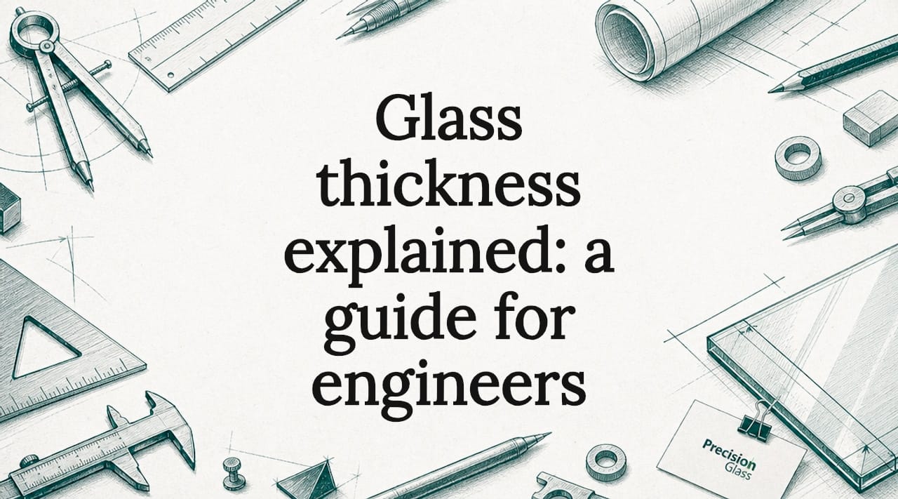 Glass thickness explained: a guide for engineers