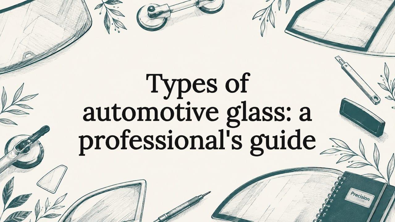 Types of automotive glass: a professional’s guide