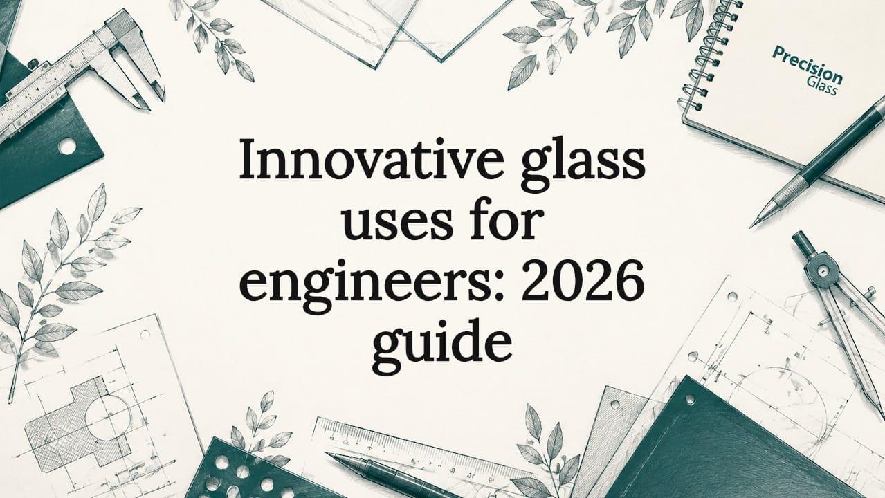 Innovative glass uses for engineers: 2026 guide