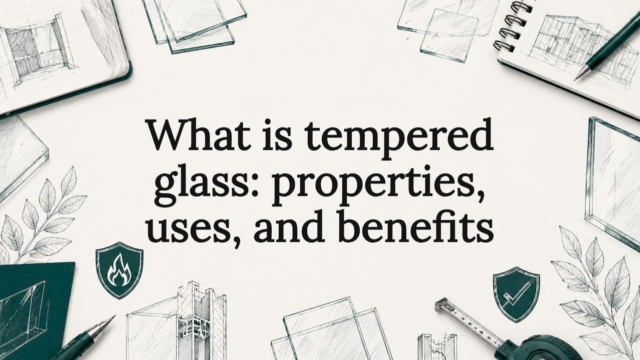 What is tempered glass: properties, uses, and benefits