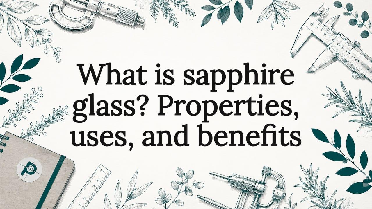What is sapphire glass? Properties, uses, and benefits