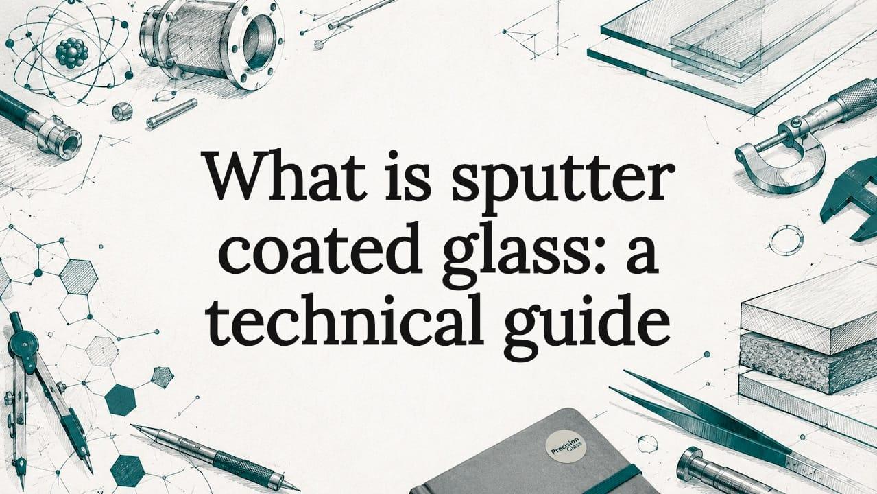 What is sputter coated glass: a technical guide