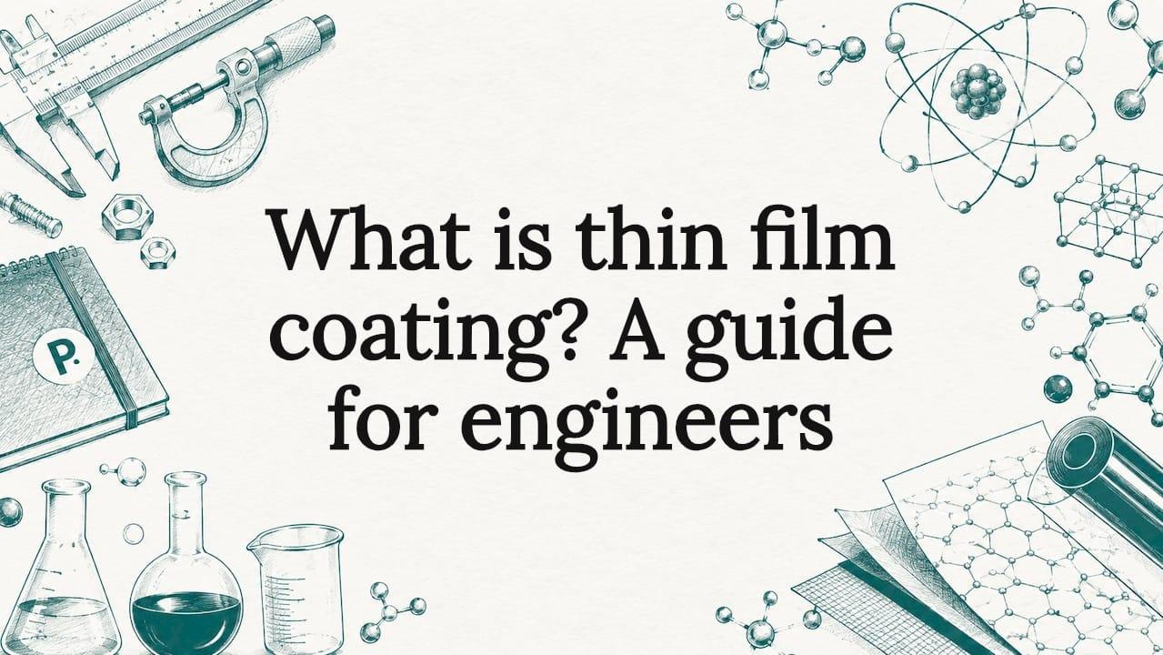 What is thin film coating? A guide for engineers