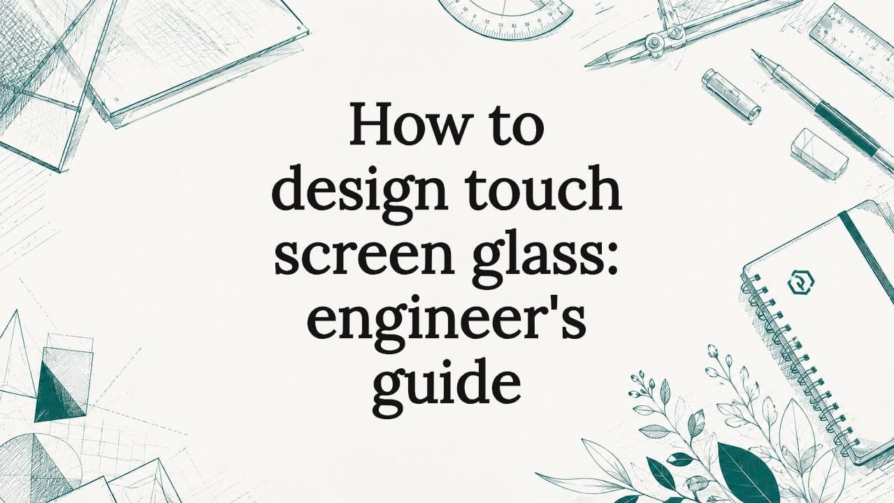 How to design touch screen glass: engineer’s guide