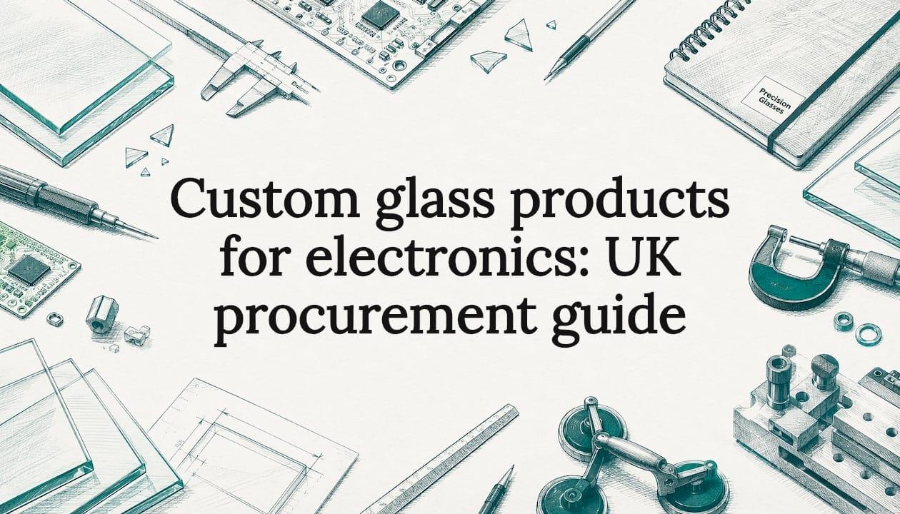 Custom glass products for electronics: UK procurement guide