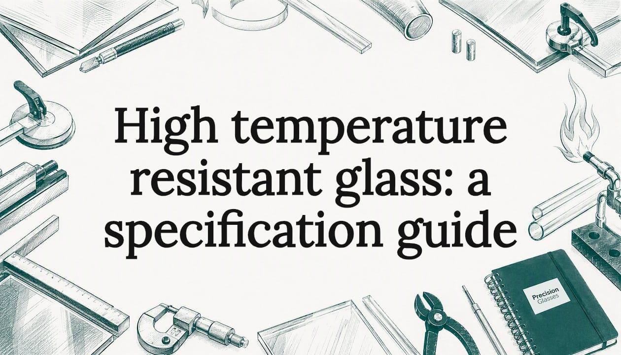 High temperature resistant glass: a specification guide