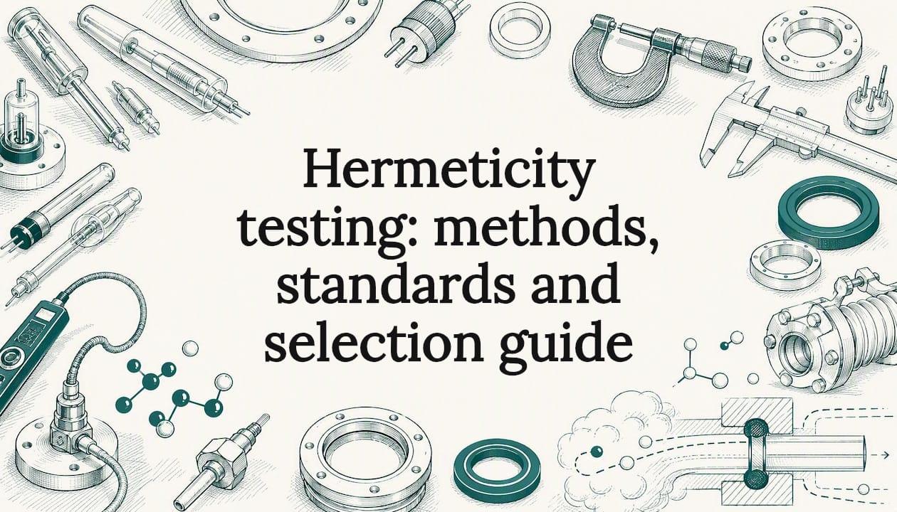 Hermeticity testing: methods, standards and selection guide