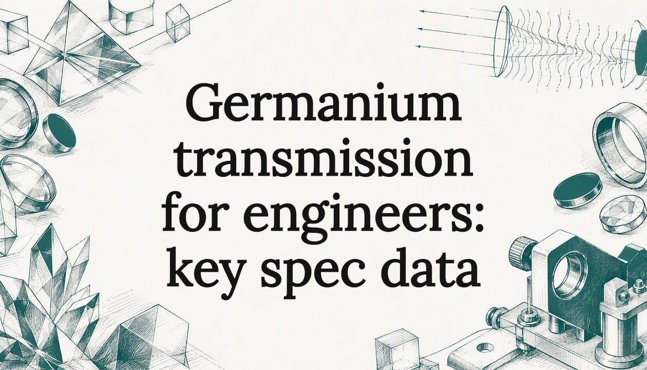 Germanium transmission for engineers: key spec data