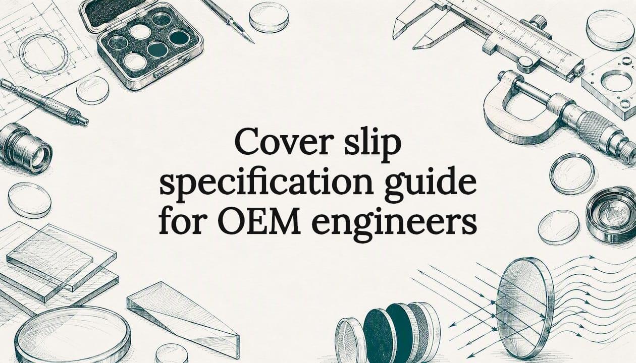 Cover slip specification guide for OEM engineers