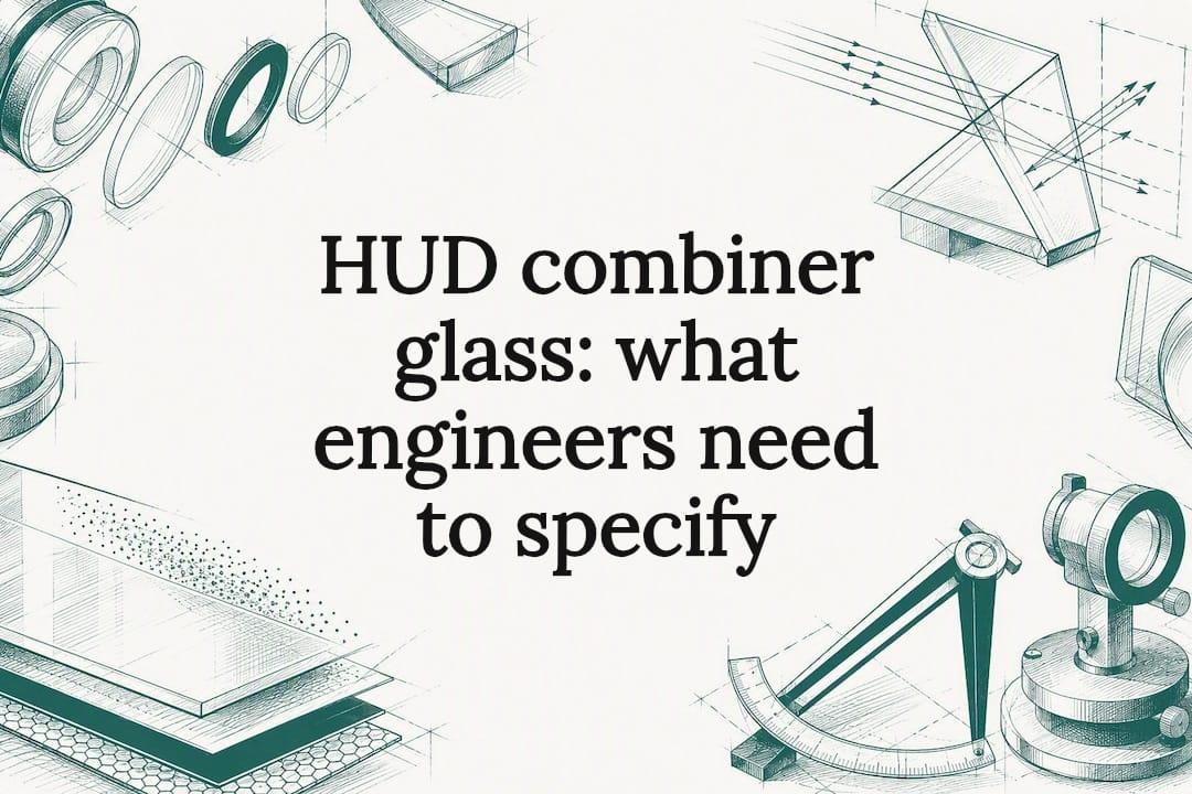 HUD combiner glass: what engineers need to specify