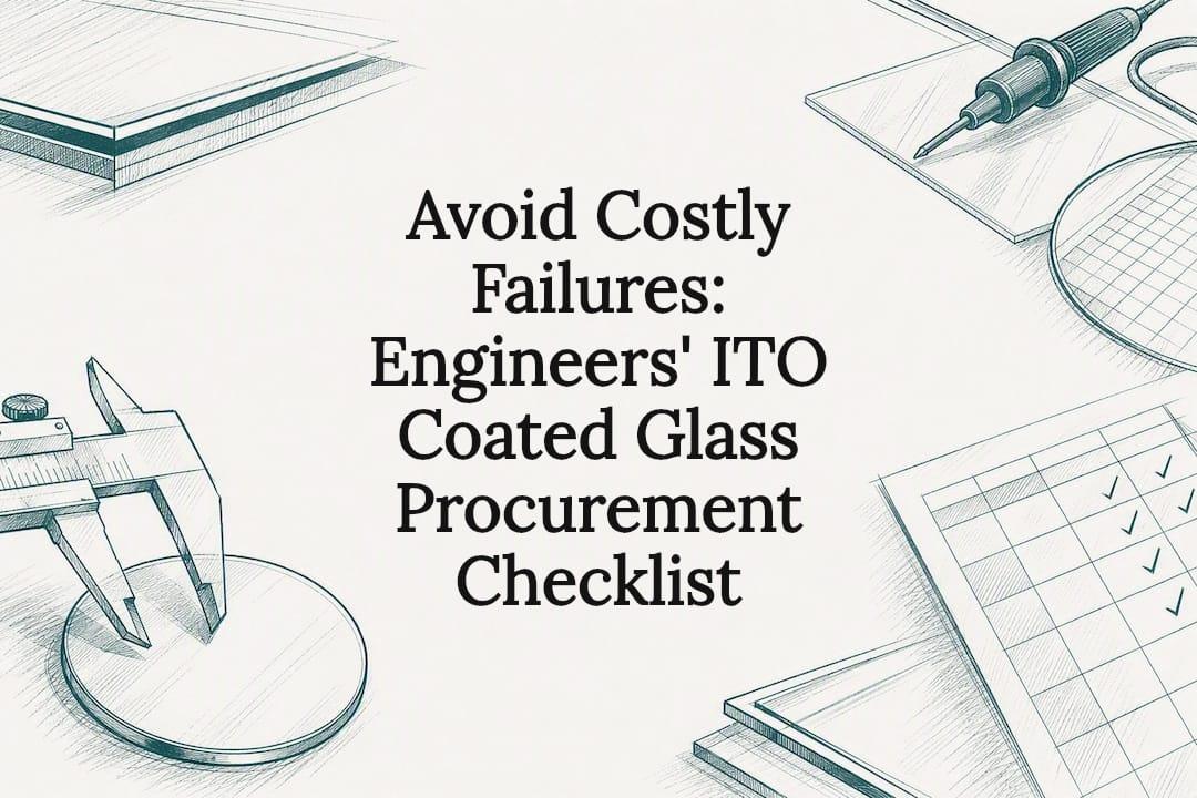 Avoid Costly Failures: Engineers’ ITO Coated Glass Procurement Checklist