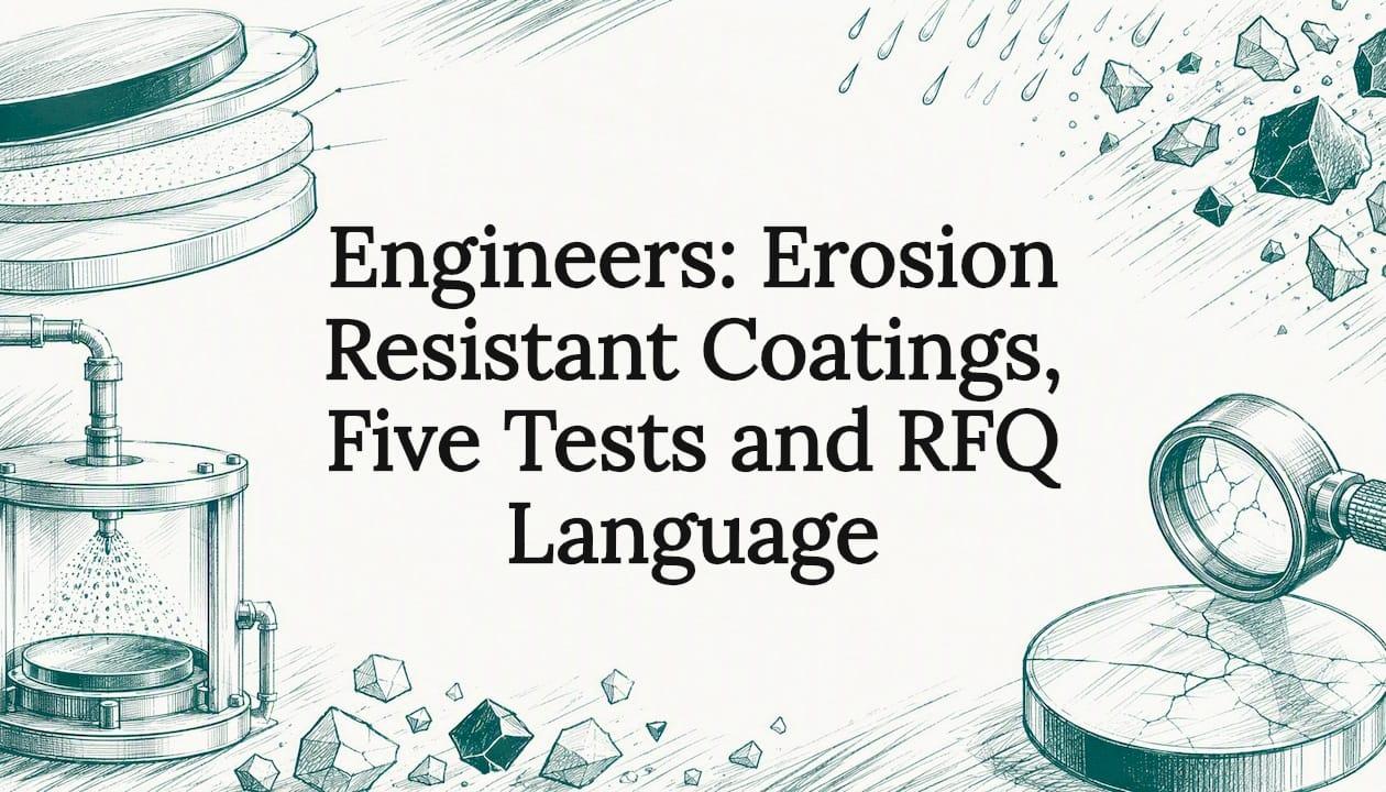 Engineers: Erosion Resistant Coatings, Five Tests and RFQ Language