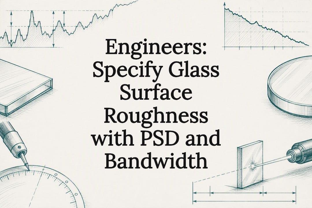Engineers: Specify Glass Surface Roughness with PSD and Bandwidth