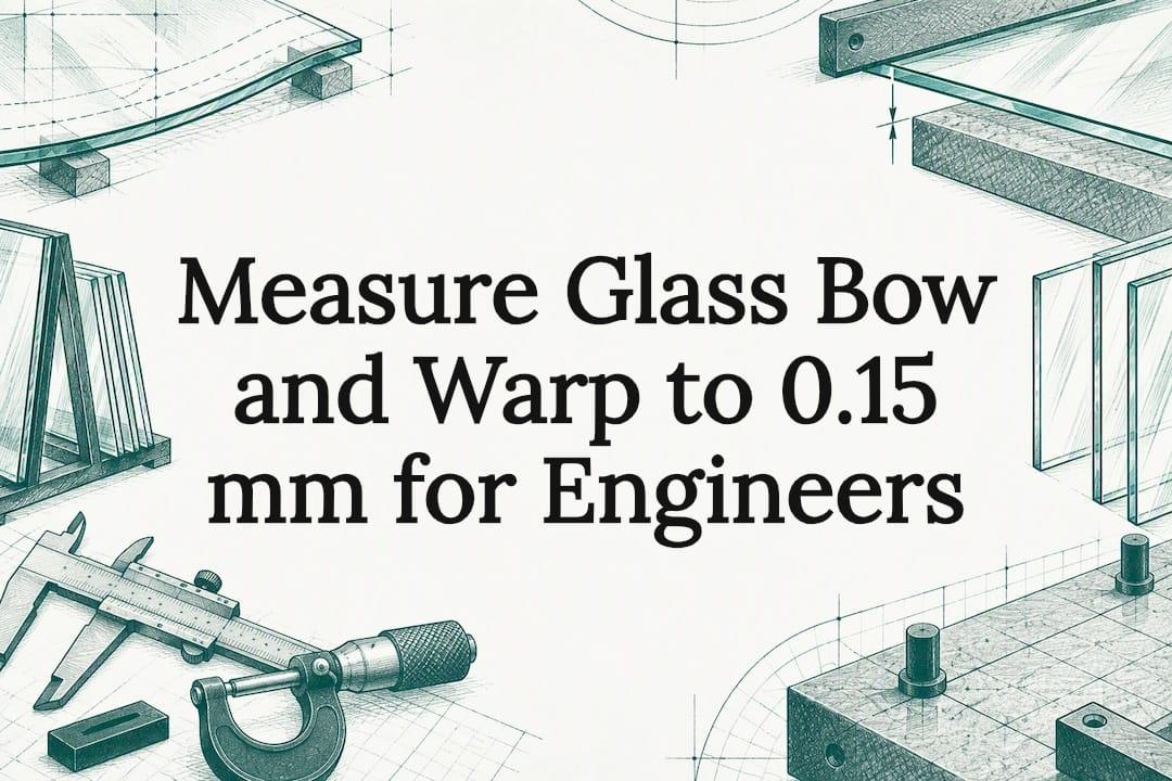Measure Glass Bow and Warp to 0.15 mm for Engineers