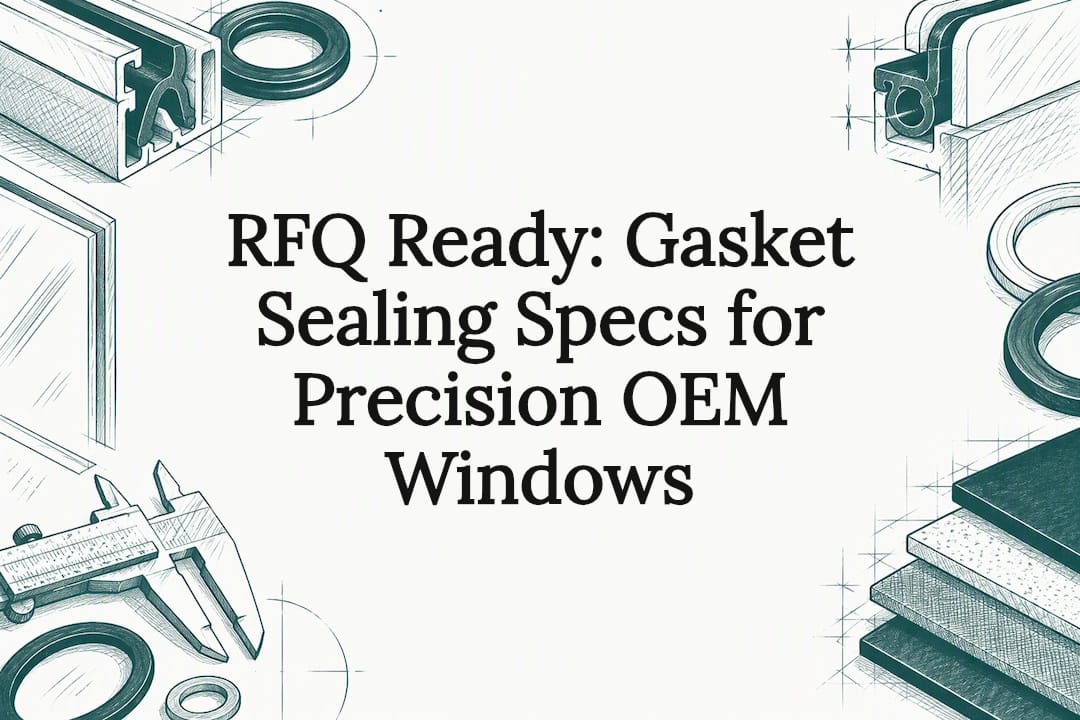 RFQ Ready: Gasket Sealing Specs for Precision OEM Windows