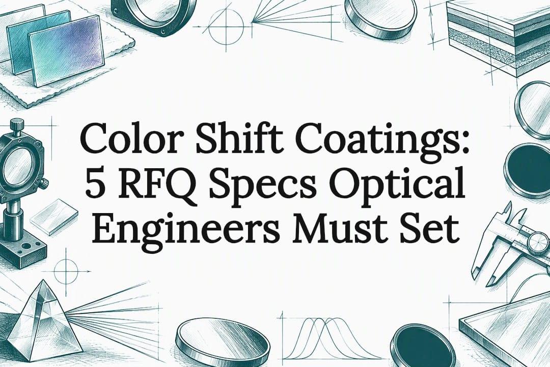 Color Shift Coatings: 5 RFQ Specs Optical Engineers Must Set