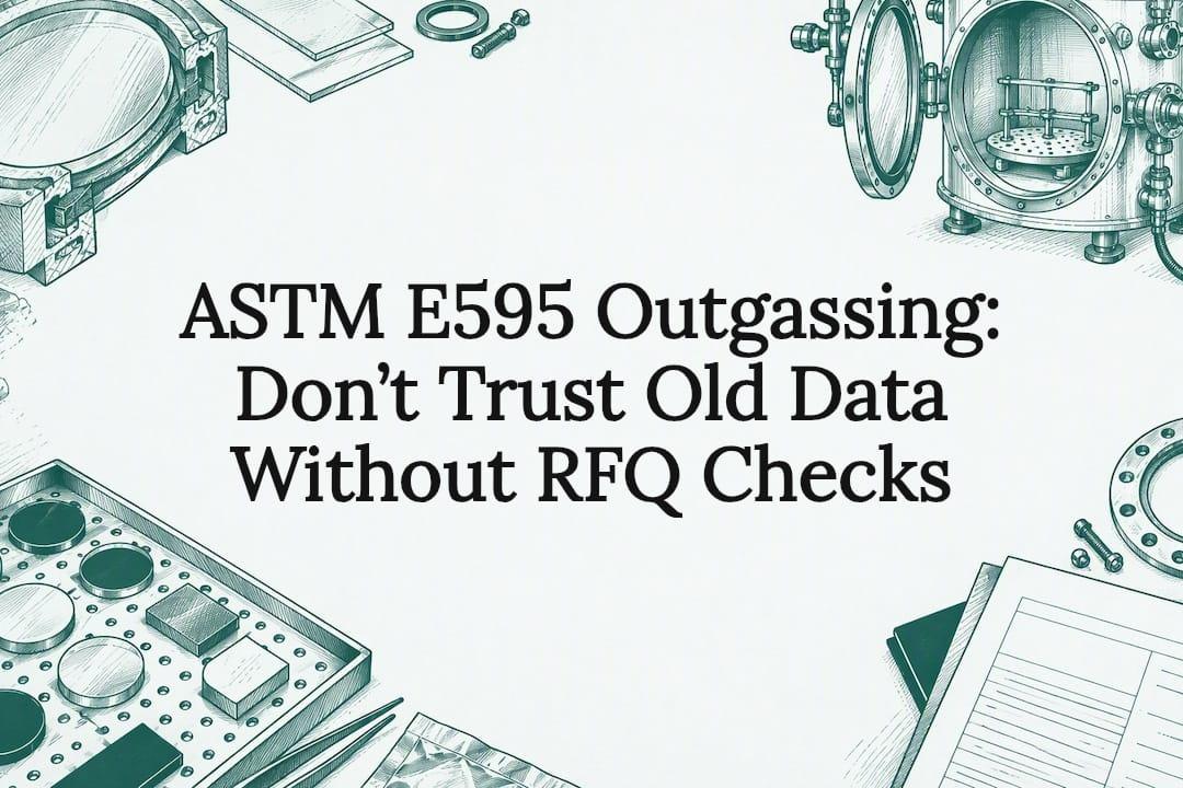 ASTM E595 Outgassing: Don’t Trust Old Data Without RFQ Checks