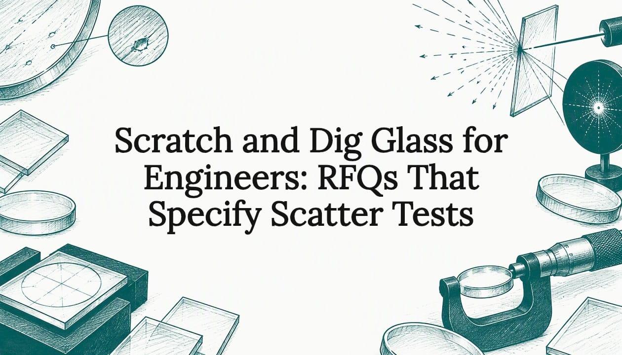 Scratch and Dig Glass for Engineers: RFQs That Specify Scatter Tests