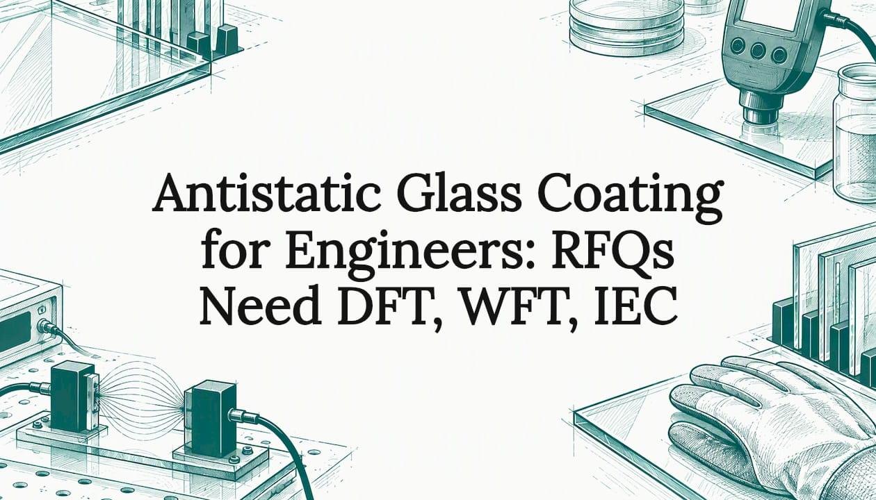Antistatic Glass Coating for Engineers: RFQs Need DFT, WFT, IEC