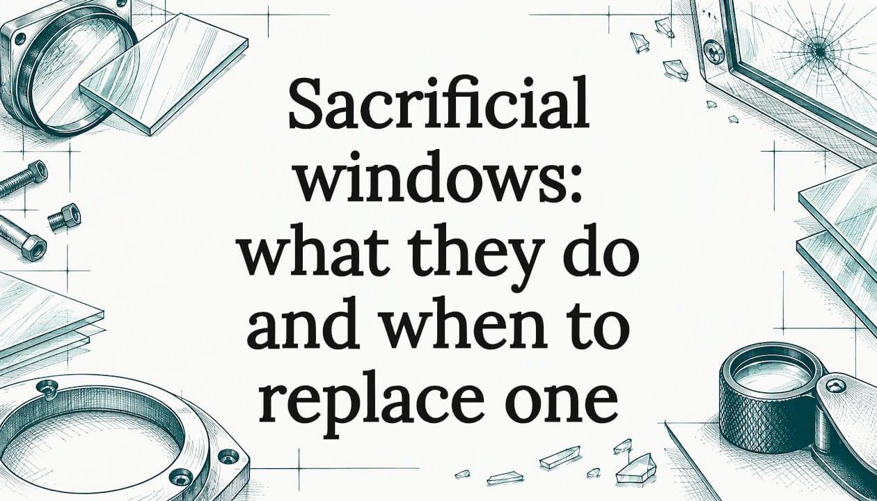 Sacrificial windows: what they do and when to replace one